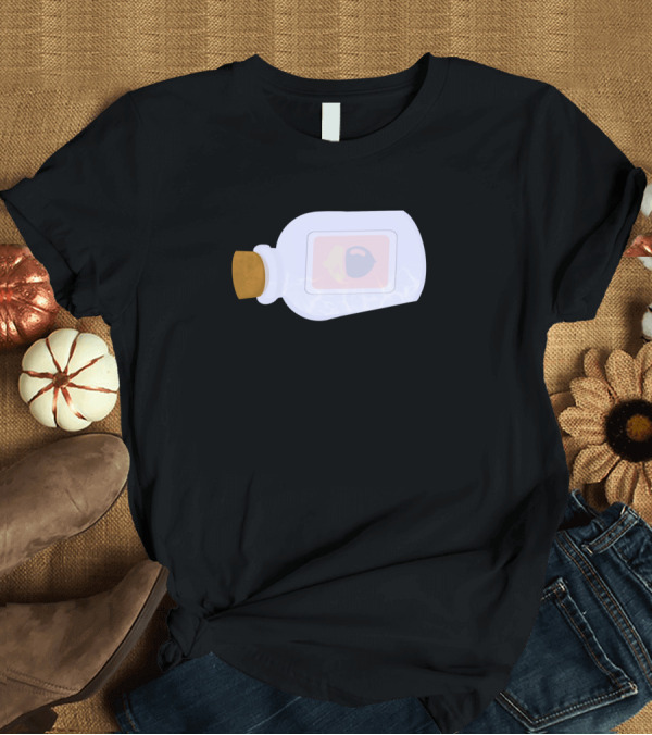 T-Shirt: Animal Crossing Message In A Bottle DIY T-Shirt Animal Crossing Message In A Bottle DIY T-Shirt