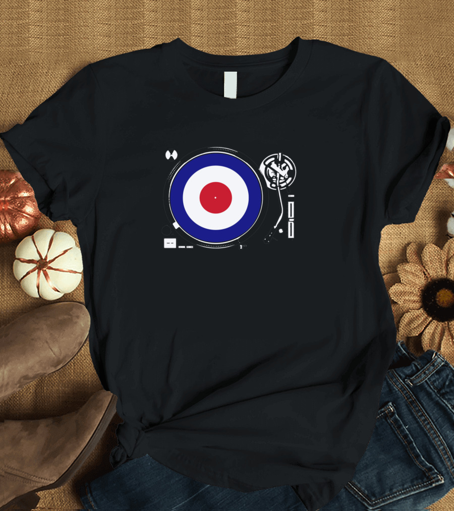 Mod Target Turntable T-Shirt
