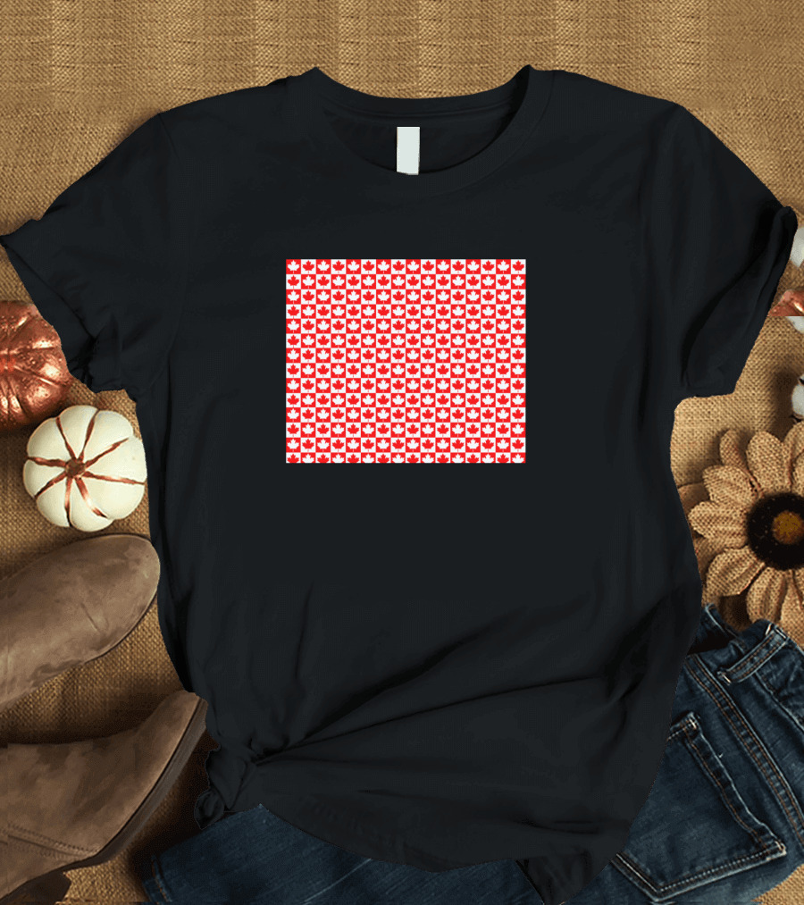 Canadian Flag Maple Leaf Red T-Shirt