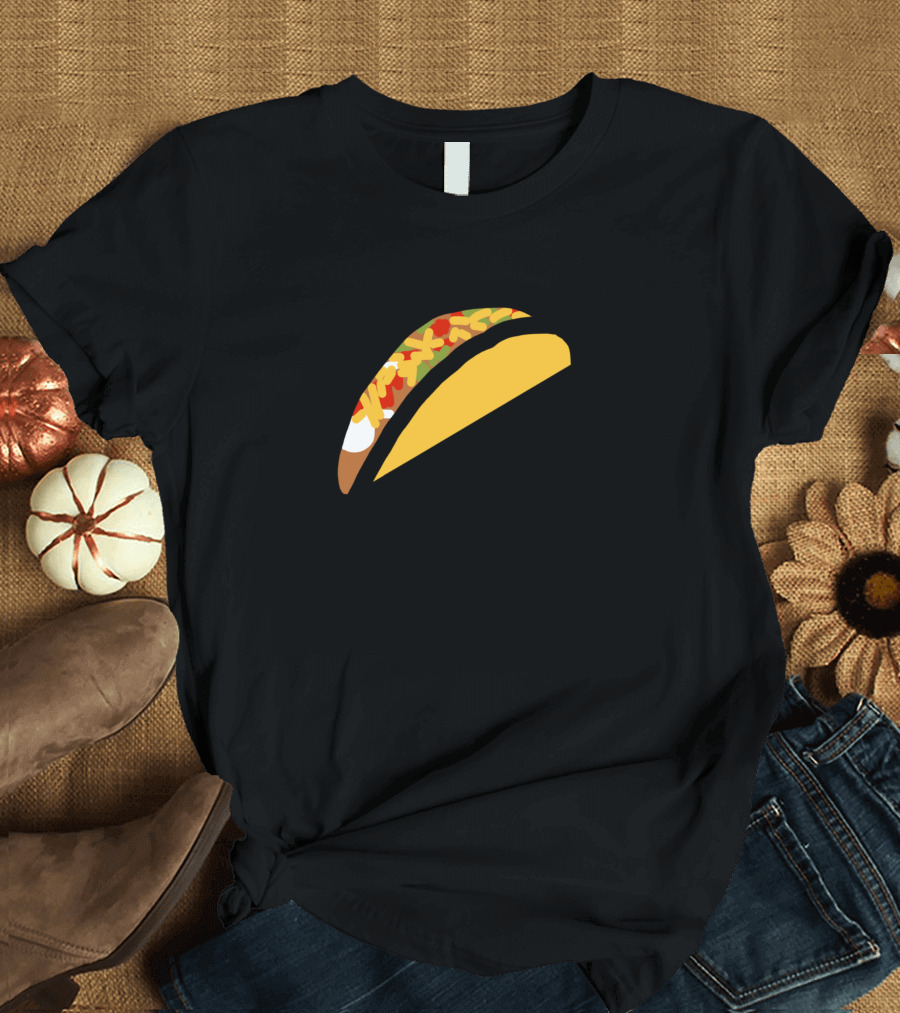 It Is A Taco Black Background Iconic Taco T-Shirt