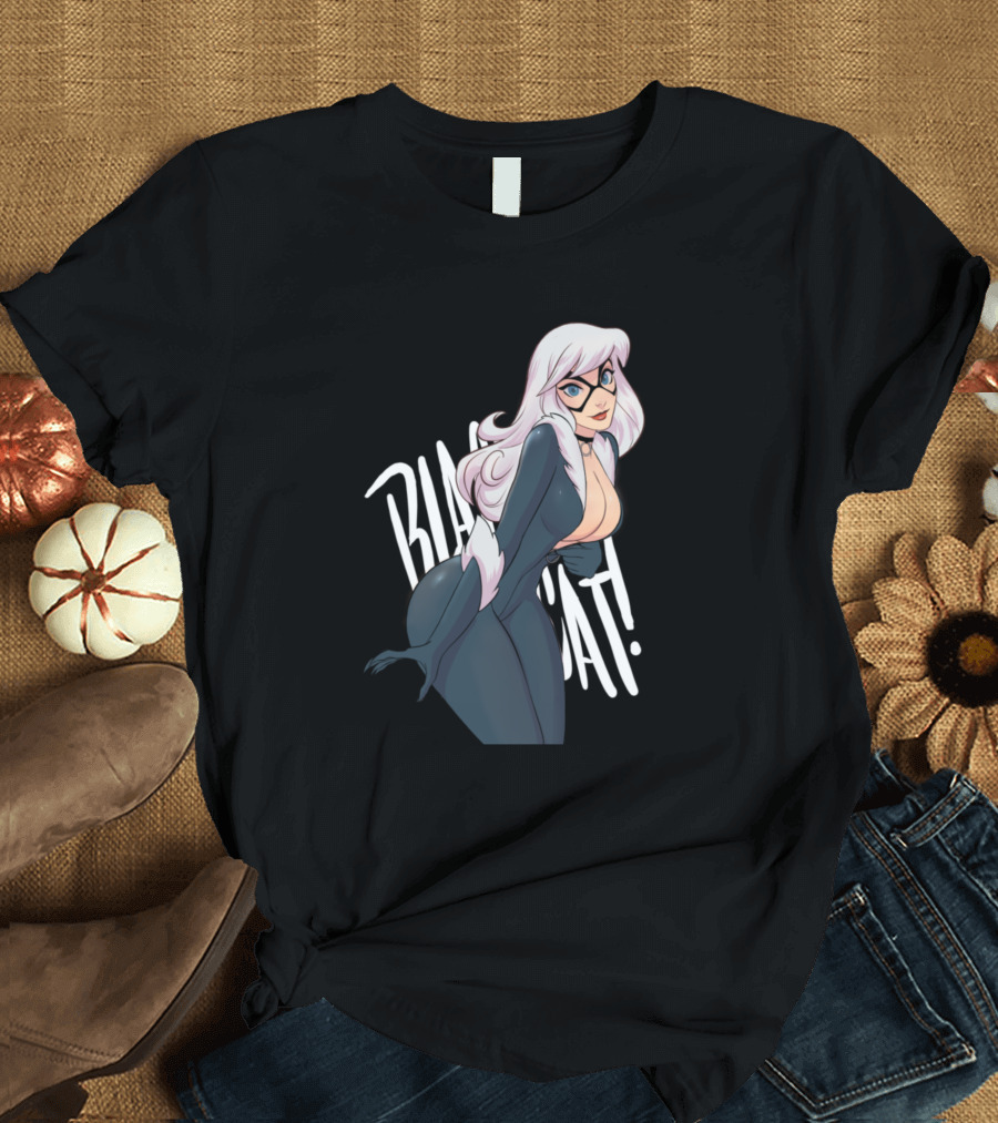 Spider Man Black Cat Character T-Shirt