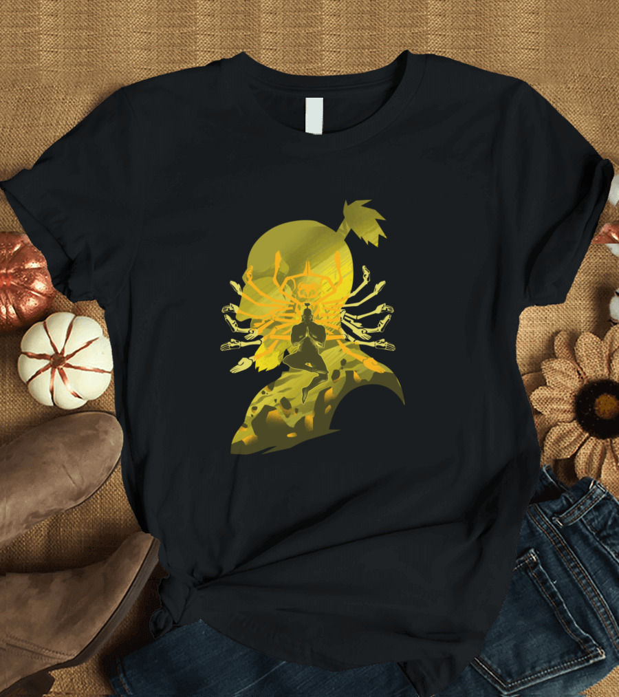 Netero Meditation Aura Golden Spiritual Hunter x Hunter T-Shirt