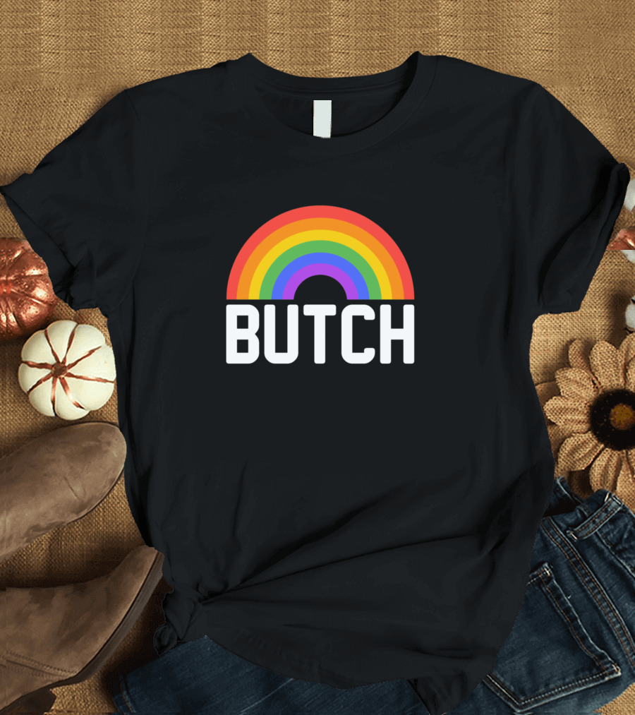 Rainbow Butch Arch Bold Pride T-Shirt