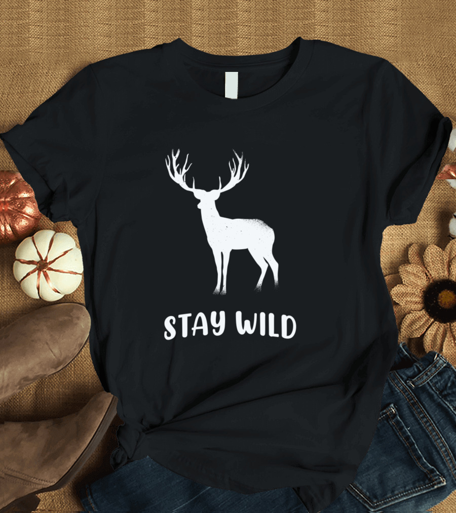 Stay Wild Stag T-Shirt