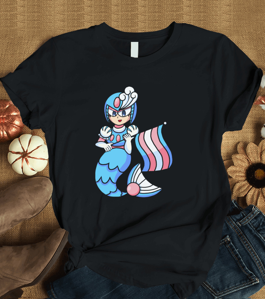 Bi Zero Pride Transgender Mermaid Character T-Shirt