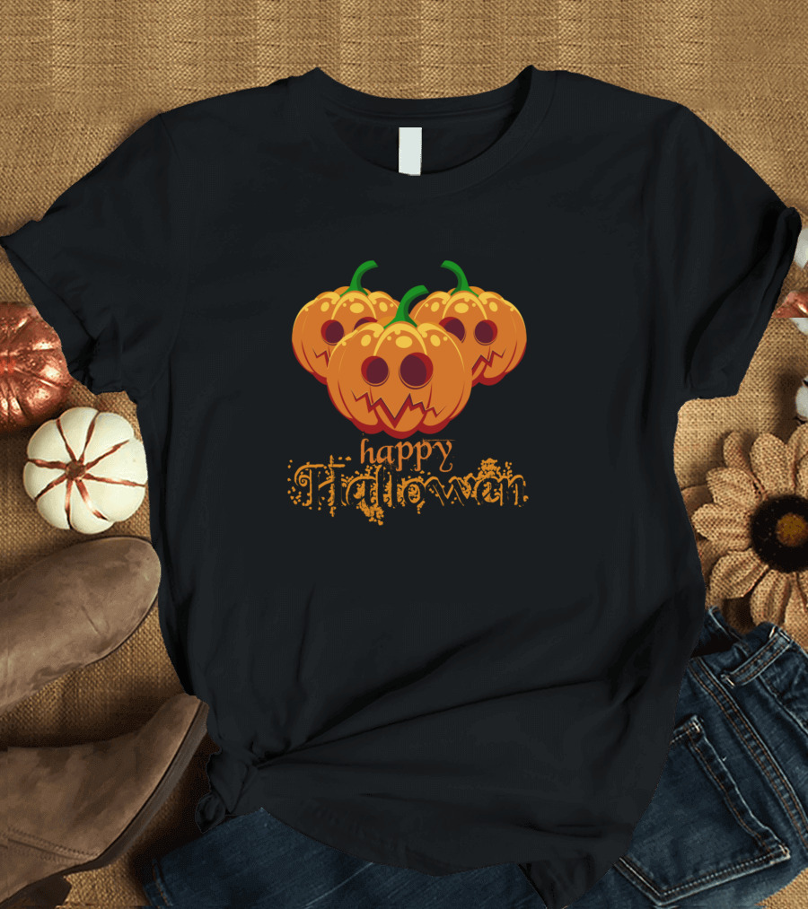 Happy Hallowen Pumpkins T-Shirt