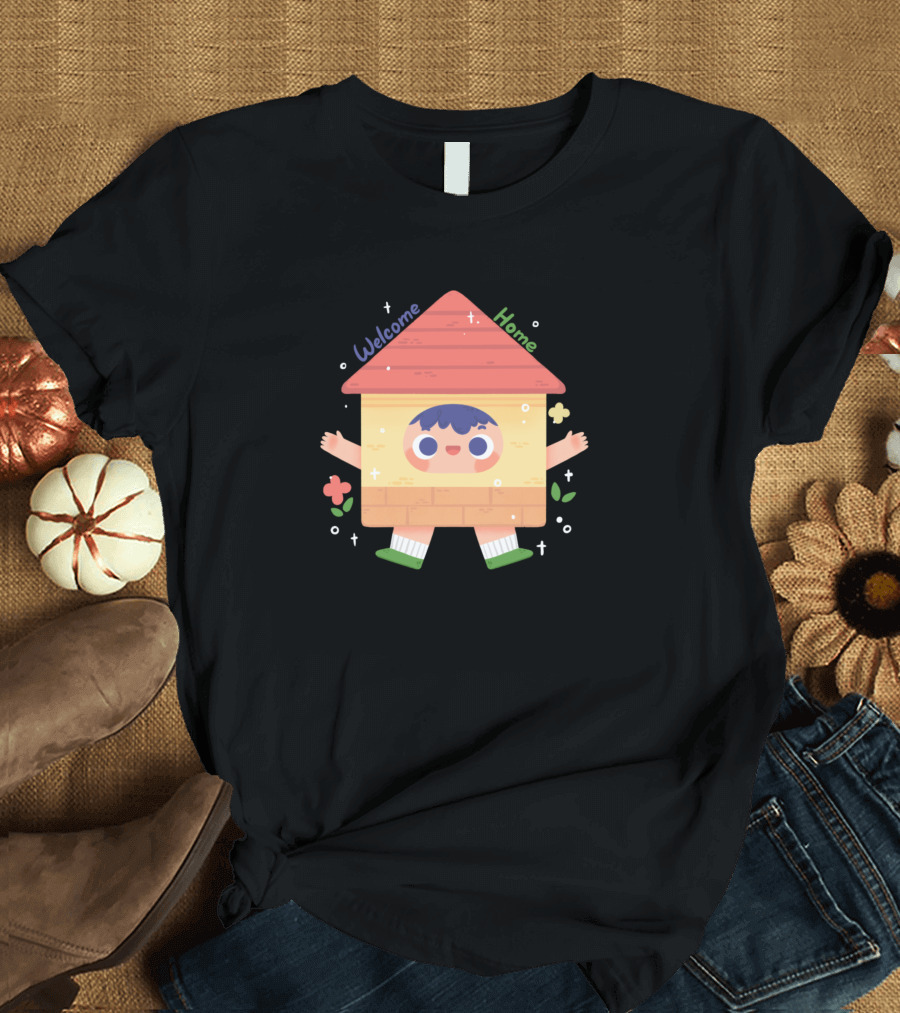 Welcome Home House Character Embrace T-Shirt