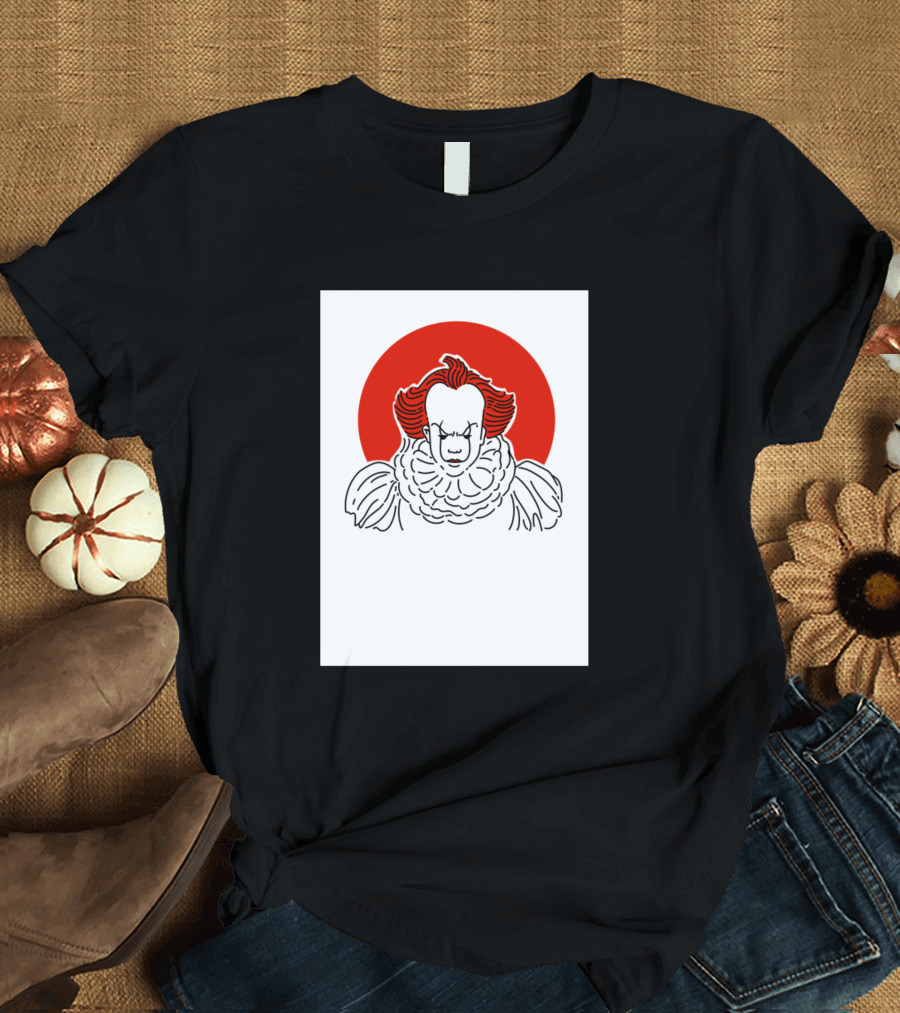 Pennywise Red Circle Clown T-Shirt