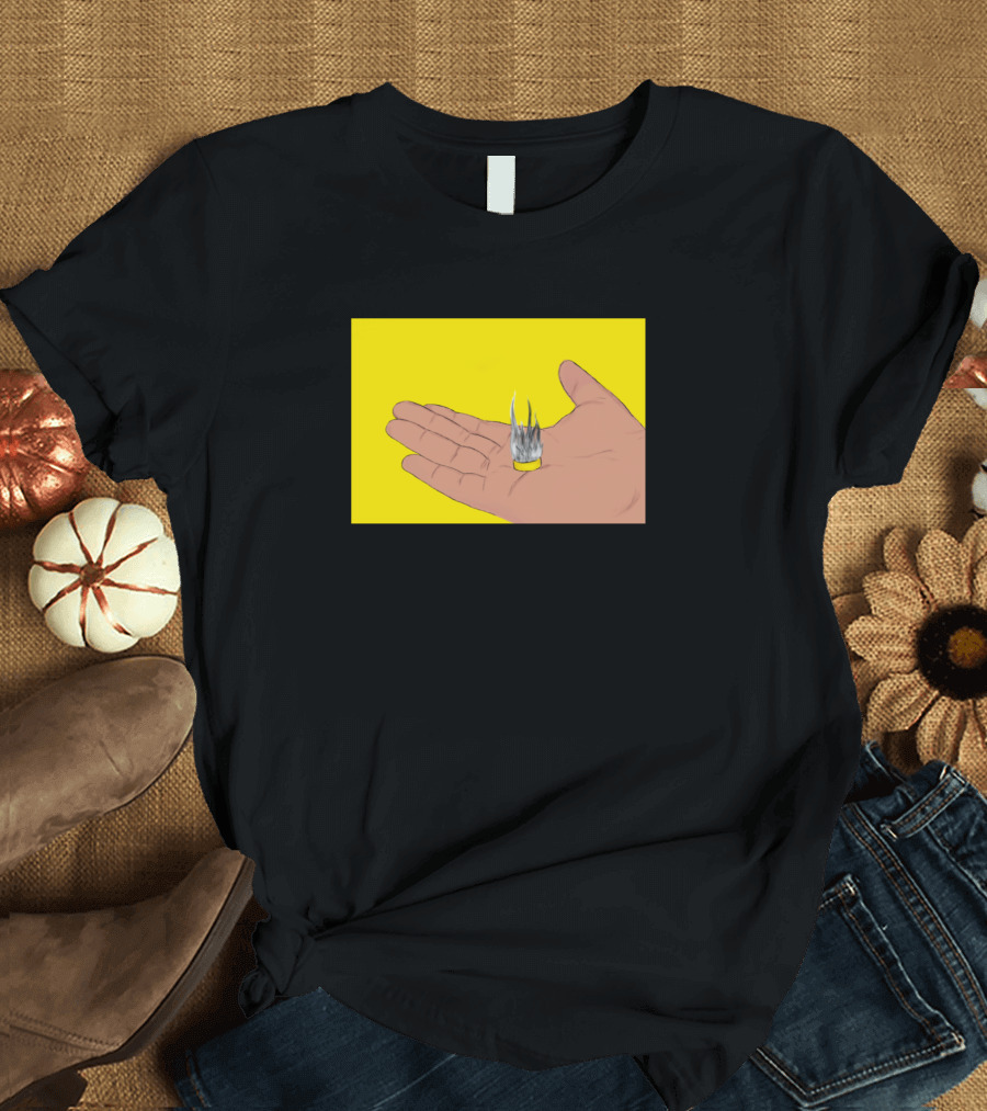 Ring of Fire Mt. Doom Lord of the Rings Hand T-Shirt