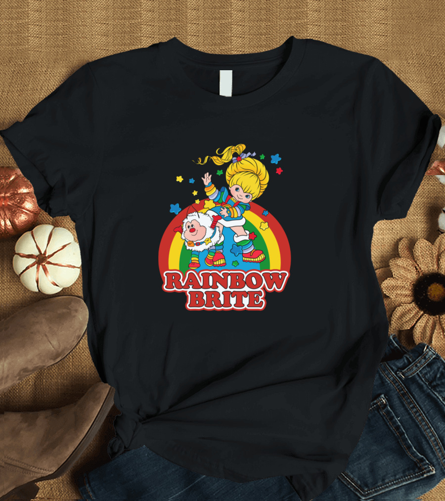 Rainbow Brite Colorful Character and Rainbow T-Shirt