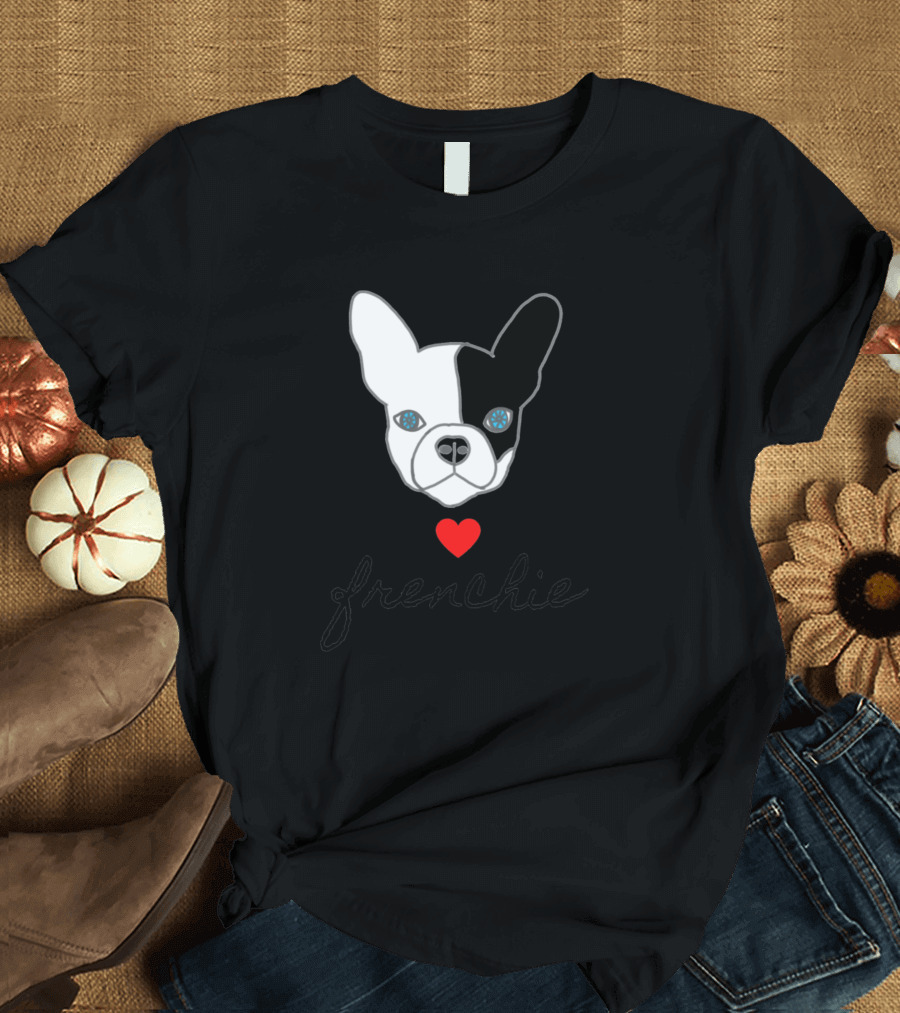 Frenchie Heart Love T-Shirt