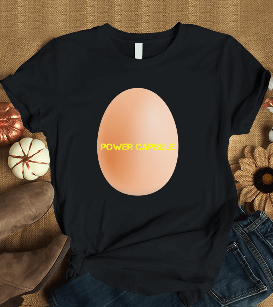 POWER CAPSULE Egg Transformation Sphere T-Shirt