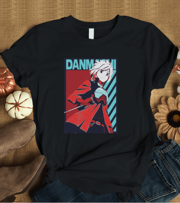 T-Shirt: Danmachi Bell Cranel Heroic Pose T-Shirt Danmachi Bell Cranel Heroic Pose T-Shirt