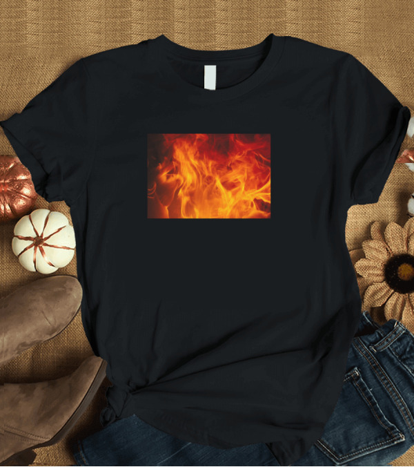 T-Shirt: Flame Fire Light T-Shirt Flame Fire Light T-Shirt