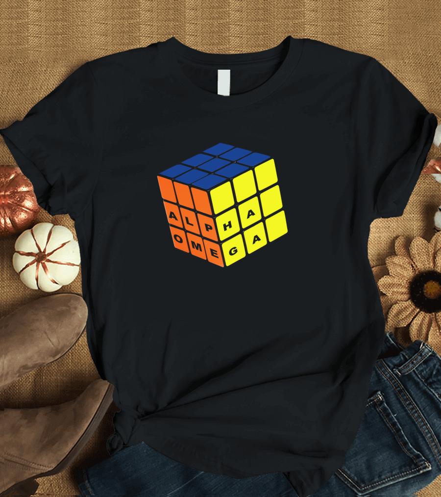 Roobixcube Alpha Omega Puzzle Cube T-Shirt