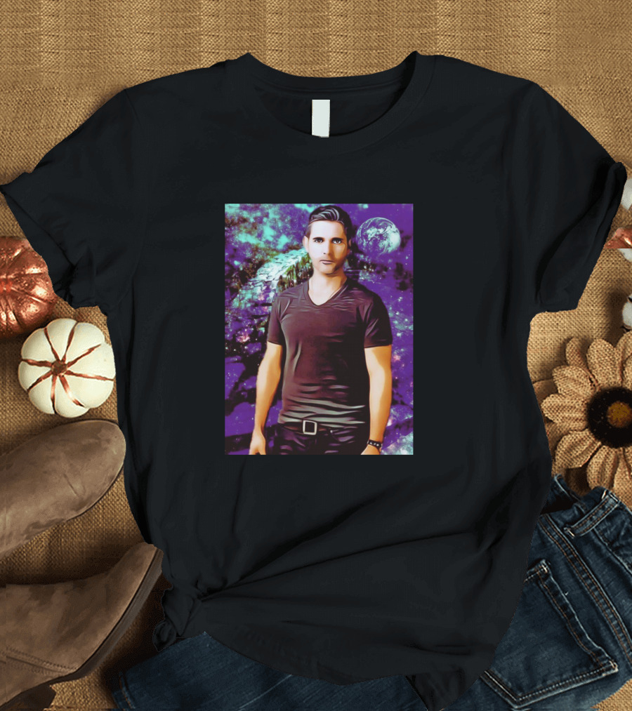 Eric Bana Cosmic Fantasy Space Scene T-Shirt