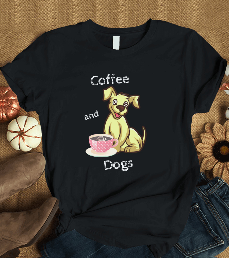 Coffee and Dogs T-Shirt