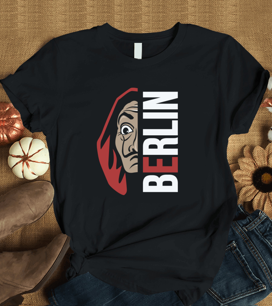 La Casa De Papel Berlin Mask T-Shirt