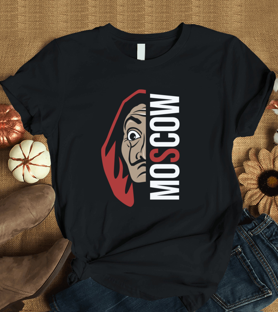 La Casa De Papel Moscow Salvador Dalí Mask T-Shirt