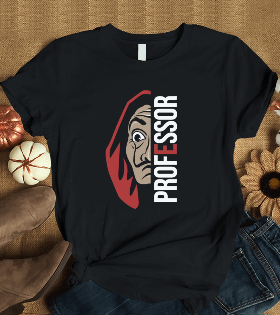 La Casa De Papel Professor Mask T-Shirt