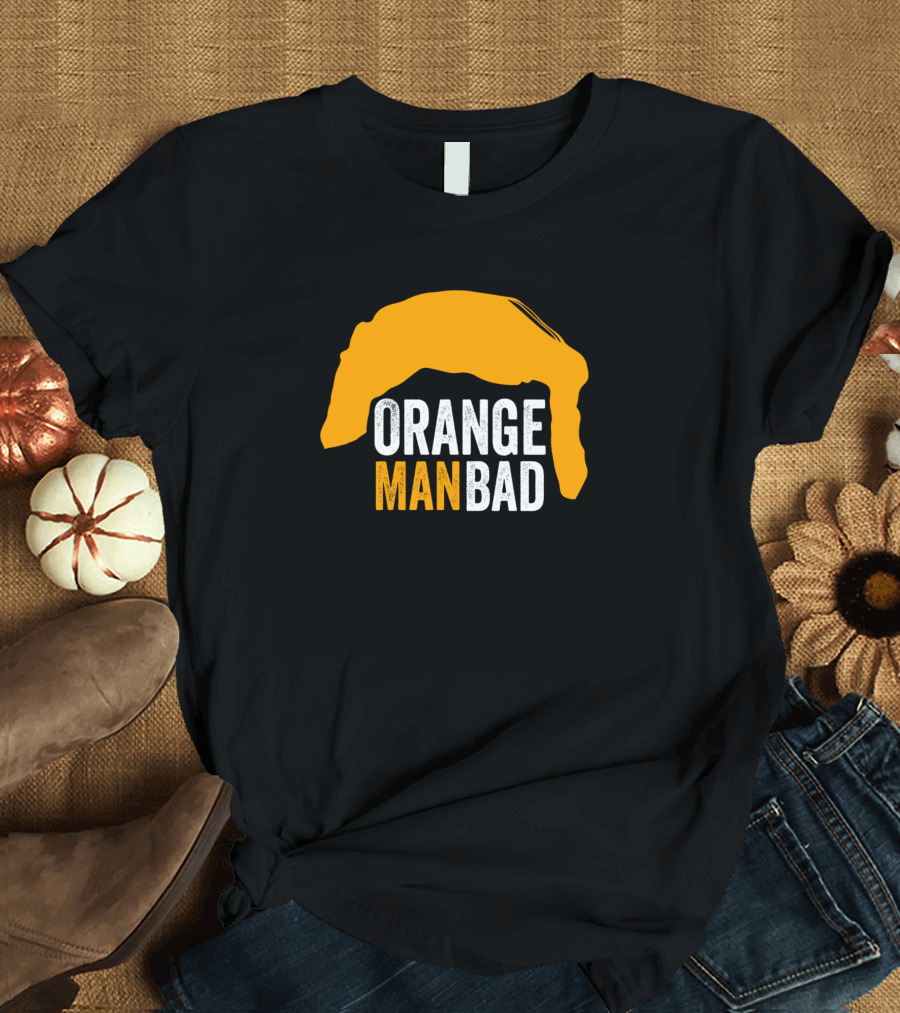 Orange Man Bad Trump Rug Meme T-Shirt