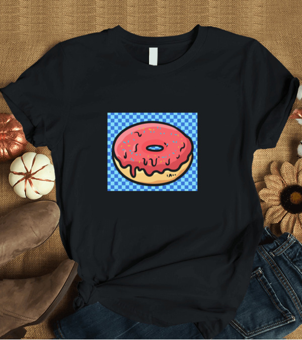 T-Shirt: Diet? Donut Pun with Pink Frosted Sprinkles T-Shirt Diet? Donut Pun with Pink Frosted Sprinkles T-Shirt