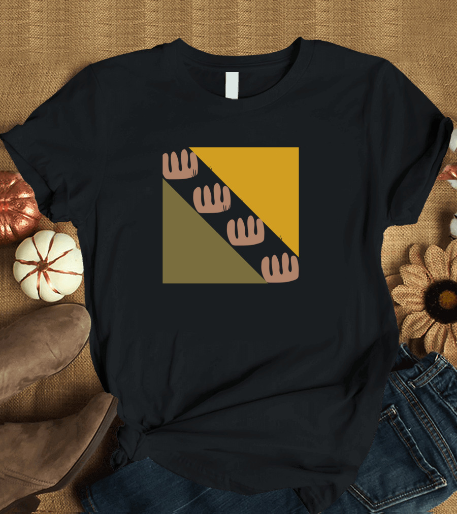 Mid Century Modern Vol Abstract Geometric Shapes T-Shirt