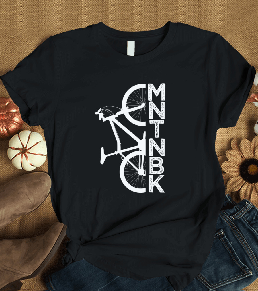 MNTNBK Mountainbike Vertical Bicycle Frame T-Shirt