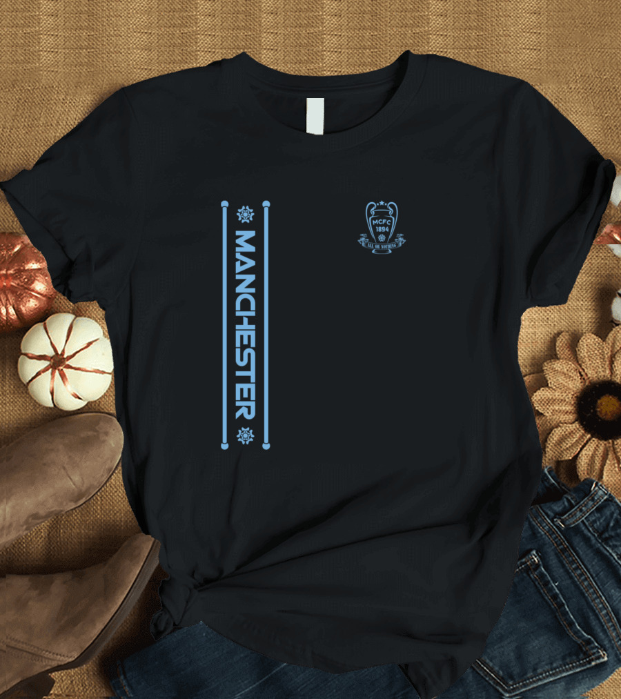 Manchester MCFC 1894 Superbia In Proelio T-Shirt