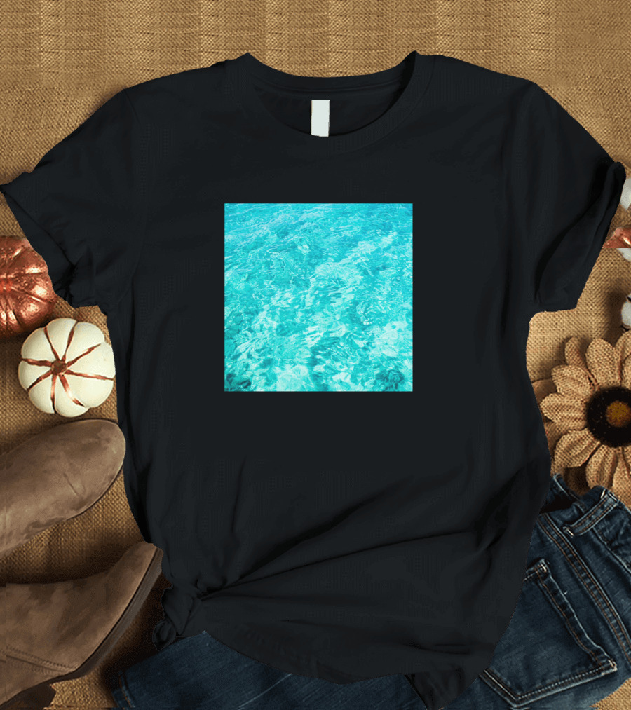Blue Waters Turquoise Ocean Surface T-Shirt