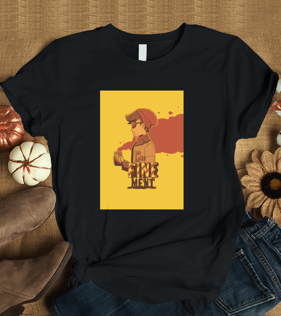 Fine Ment Cool Kid Yellow Coffee T-Shirt