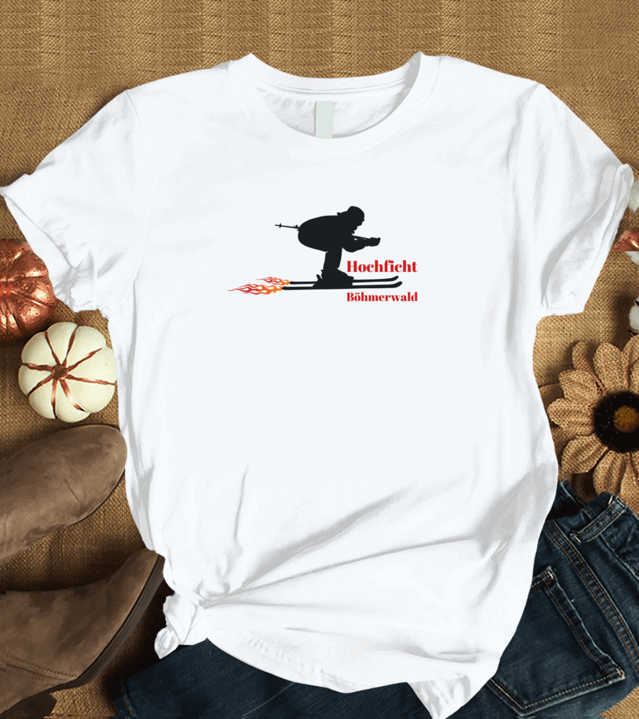 Hochficht Bömerwald Skier Austria Flame T-Shirt