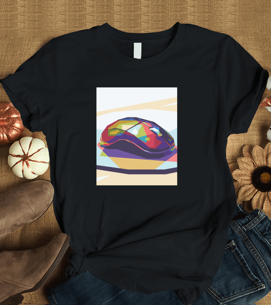 Mouse Colorful Geometric T-Shirt