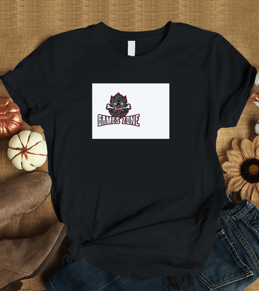 Games Zone Mouha And Mouha Monster Face T-Shirt