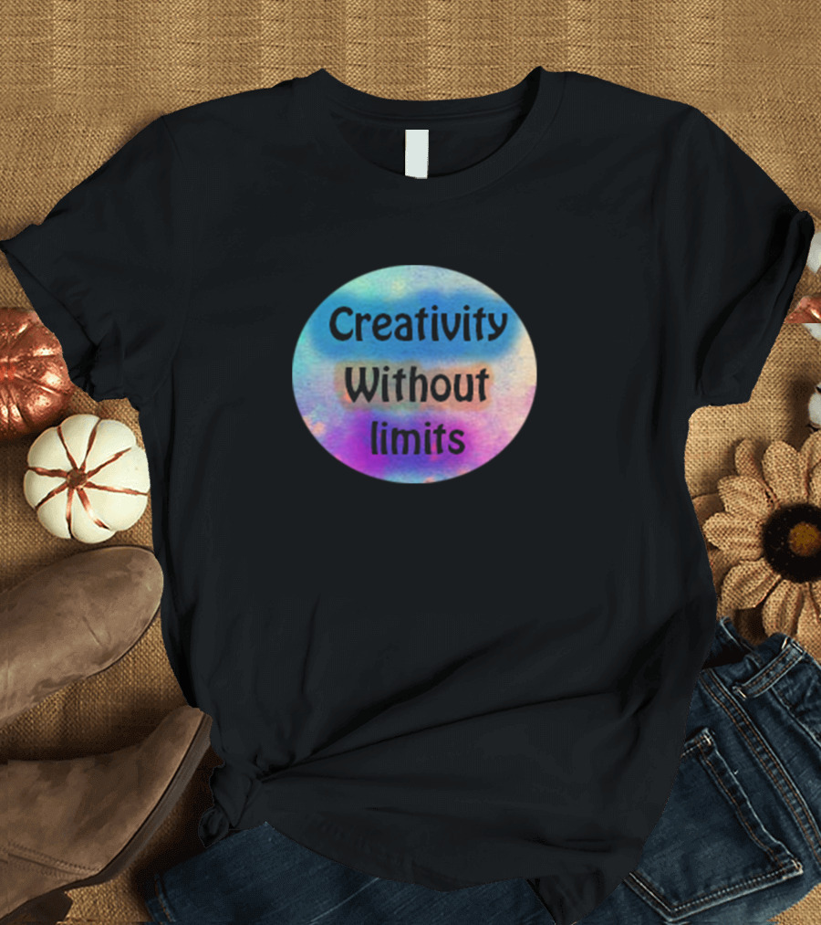 Creativity Without Limits Multicolor T-Shirt