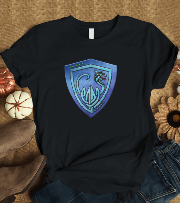 T-Shirt: Free Rasalhague Republic Emblem Nordic Dragon Shield T-Shirt Free Rasalhague Republic Emblem Nordic Dragon Shield T-Shirt