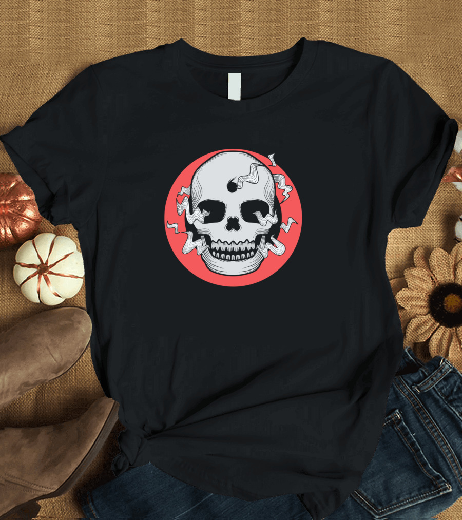 Old Skull Smoke T-Shirt