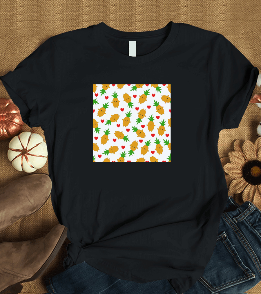 Pineapple Hearts T-Shirt