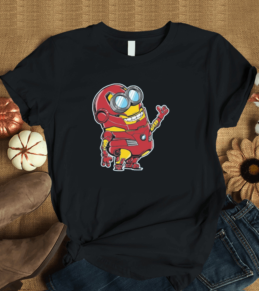 Alu Minion Iron Armor Humorous Mashup T-Shirt