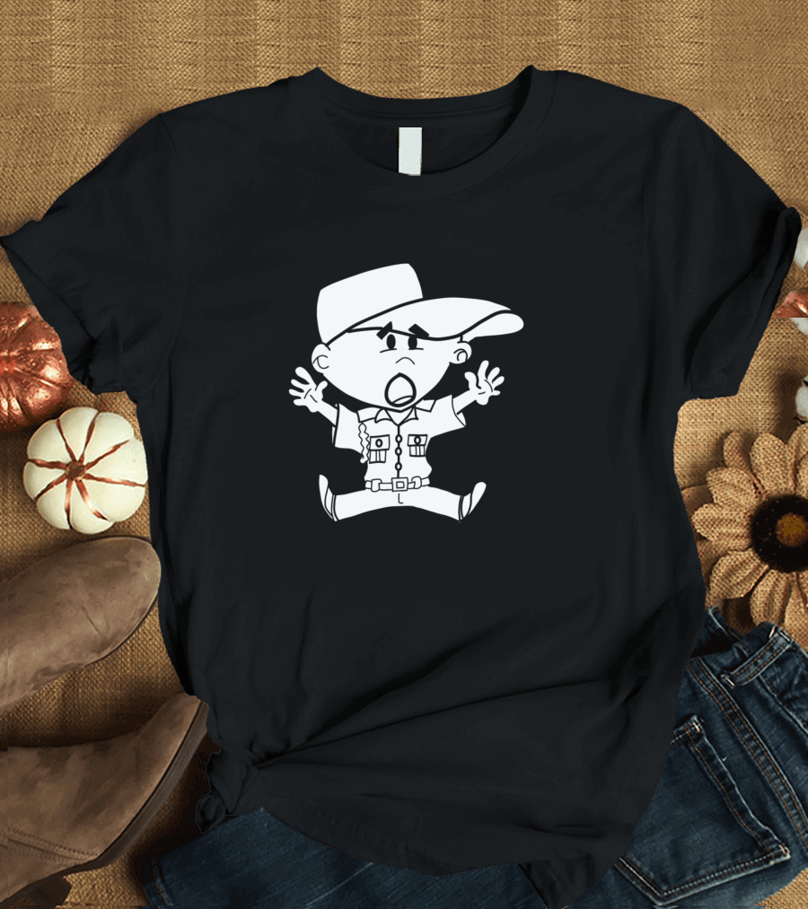 Garcon Dessin Cartoon Jumping Overalls Cap T-Shirt