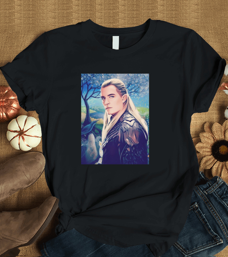 Legolas Elven Warrior Fantasy T-Shirt