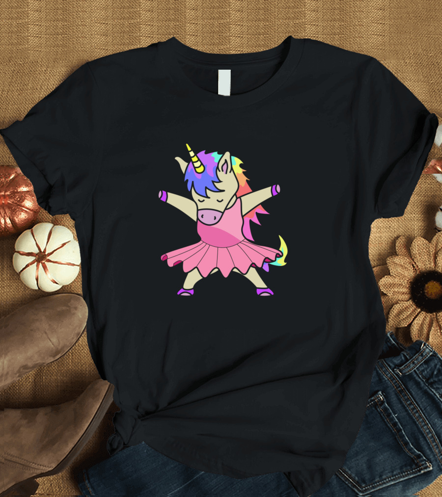 My Ballerina Unicorn Rainbow Dance T-Shirt