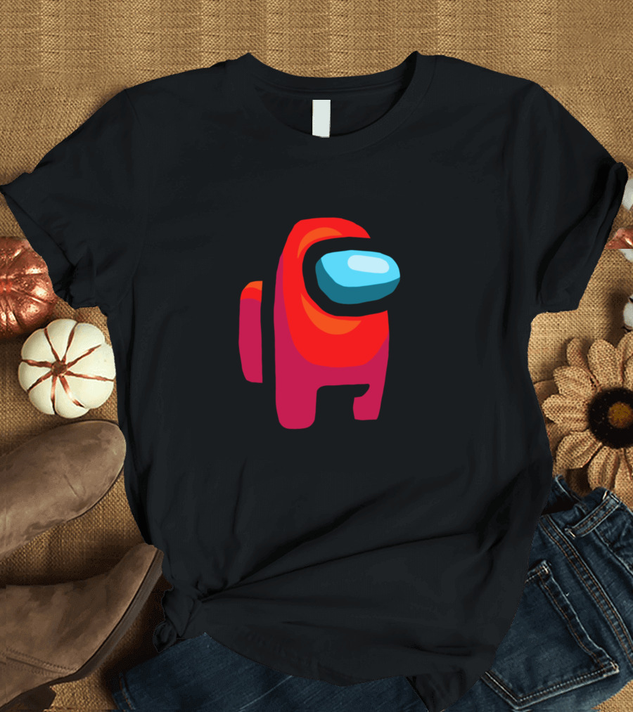 Among Us Game Red Crewmate Character T-Shirt