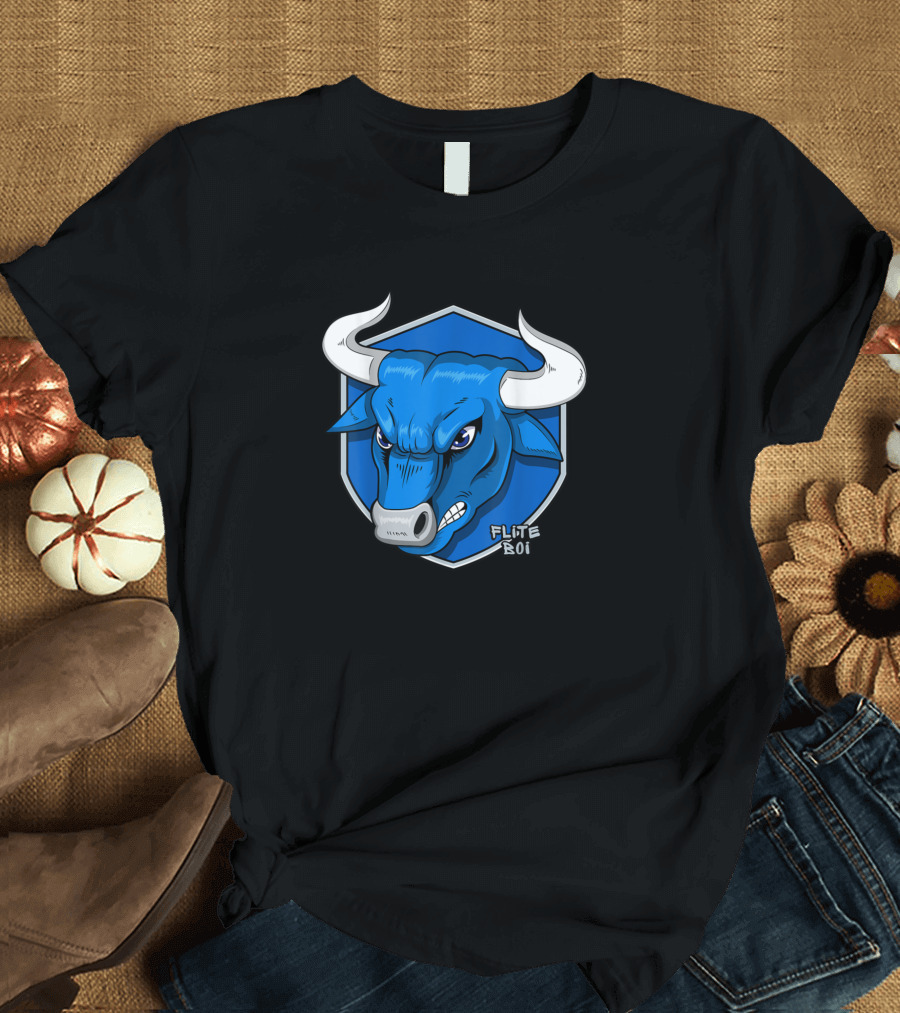 Flite Boi University of Buffalo Bulls Victor Bull T-Shirt