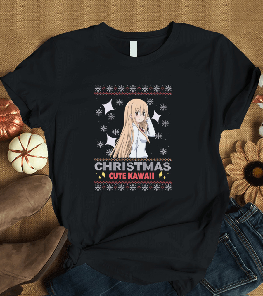 Umaru Chan Christmas Cute Kawaii Anime Manga T-Shirt
