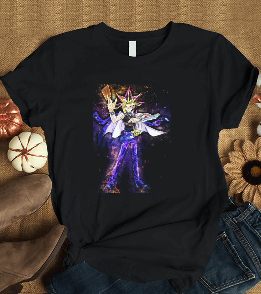 Yugi Aura Duelist Power Anime Vibrant Energy T-Shirt