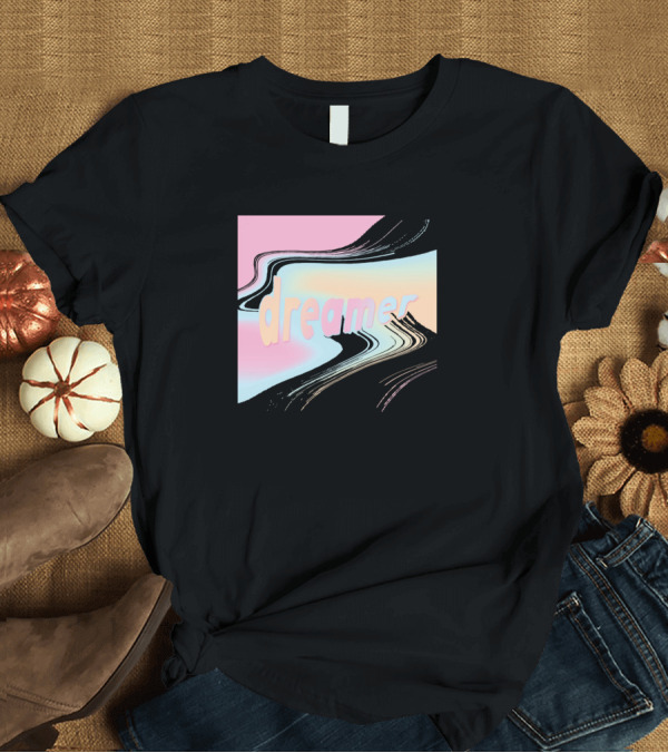 T-Shirt: Dreamer Discount Love Potion Psychedelic Pastel Waves T-Shirt Dreamer Discount Love Potion Psychedelic Pastel Waves T-Shirt