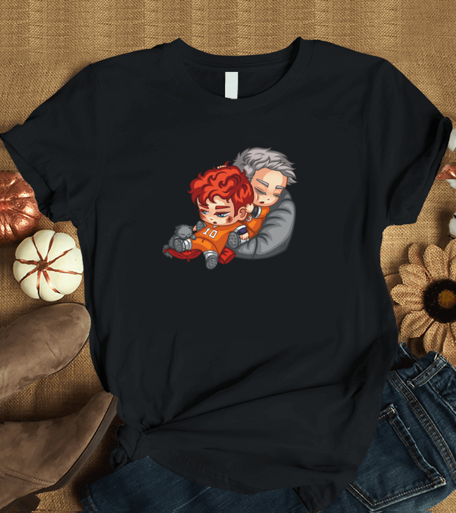 Its Always Yes With You Football Player Number 10 Cozy Embrace Cartoon T-Shirt