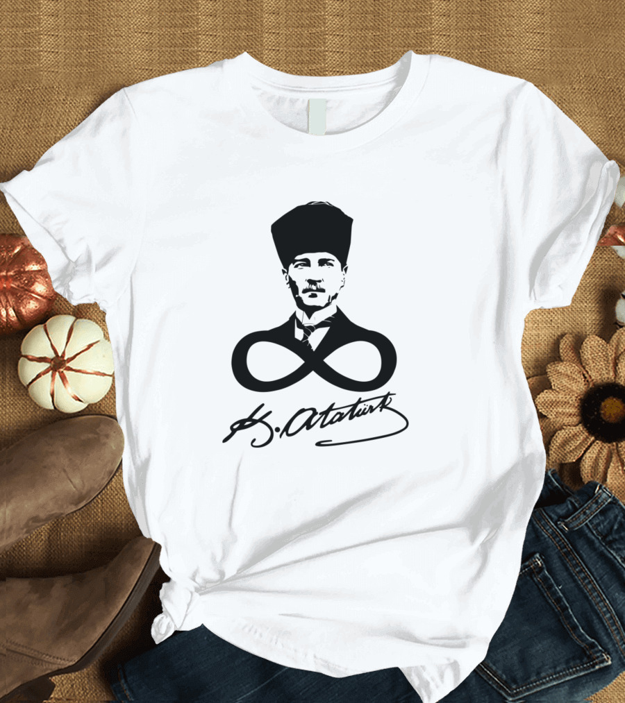 Ataturk Signature with Infinity T-Shirt