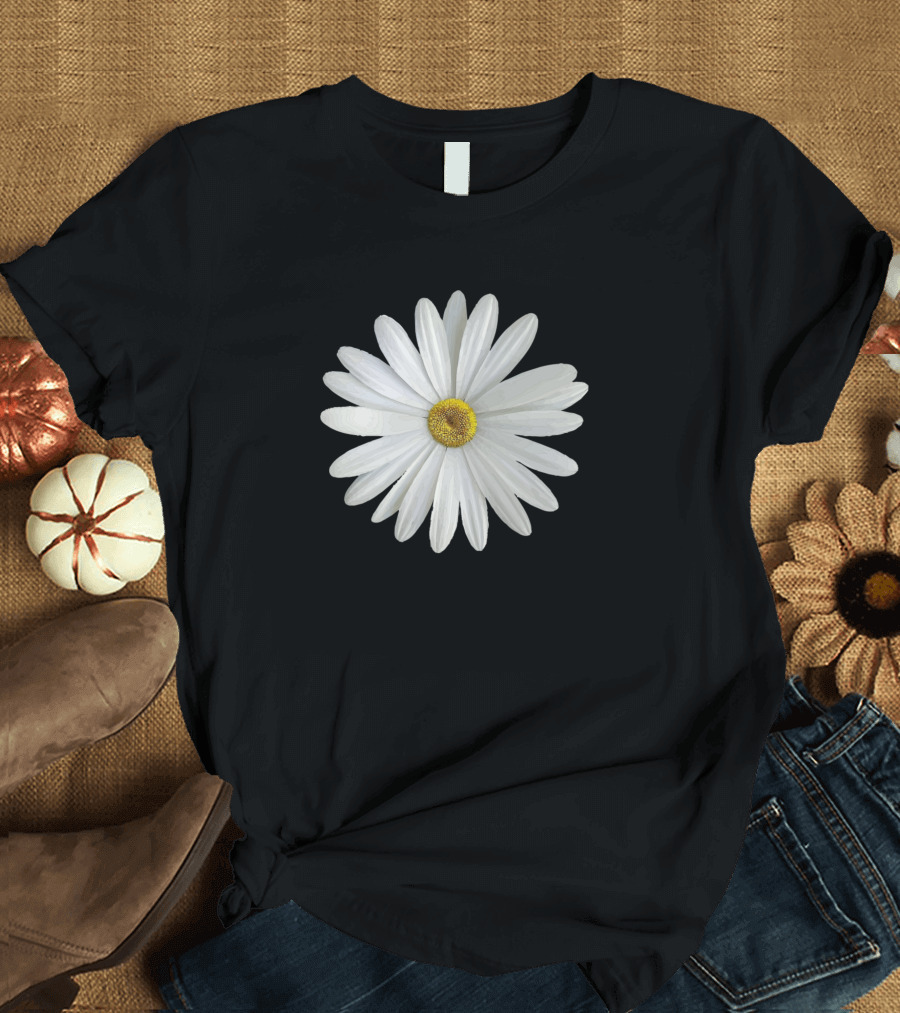 Marguerite White Bloom Flower Daisy T-Shirt
